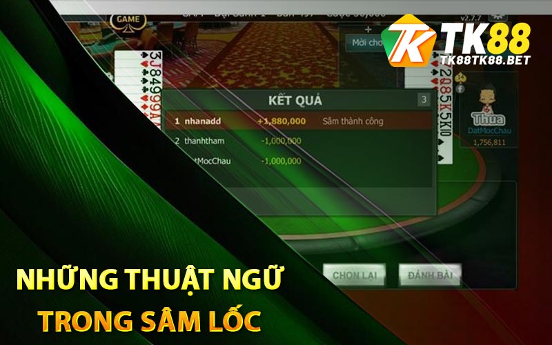 Những thuật ngữ trong sâm lốc